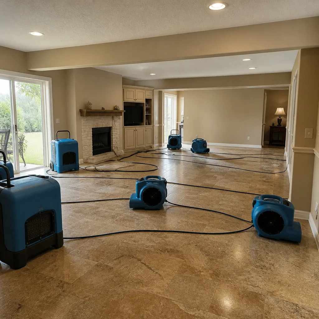 Water damage drying