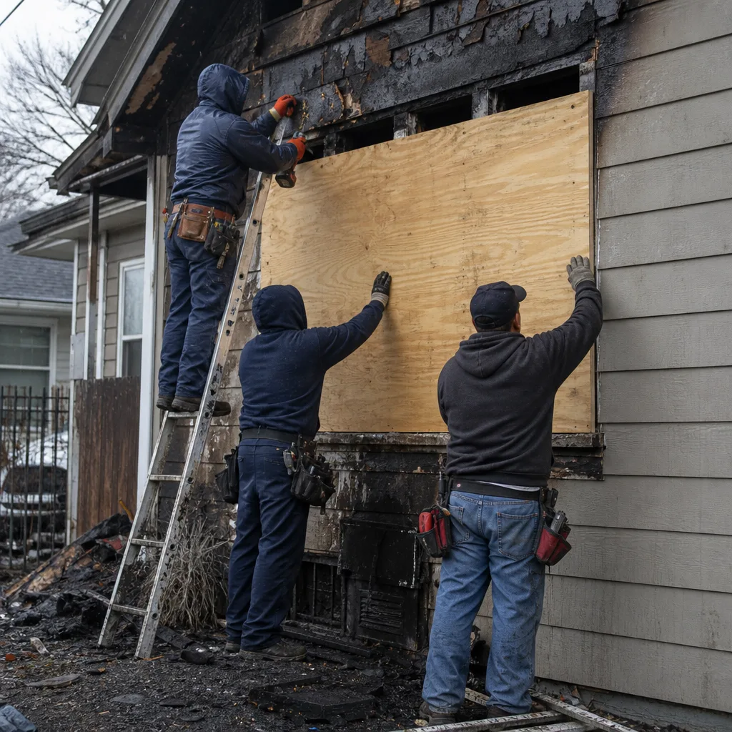 Fire Damage Restoration in Flatiron
